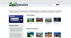 Desktop Screenshot of egytraveler.com